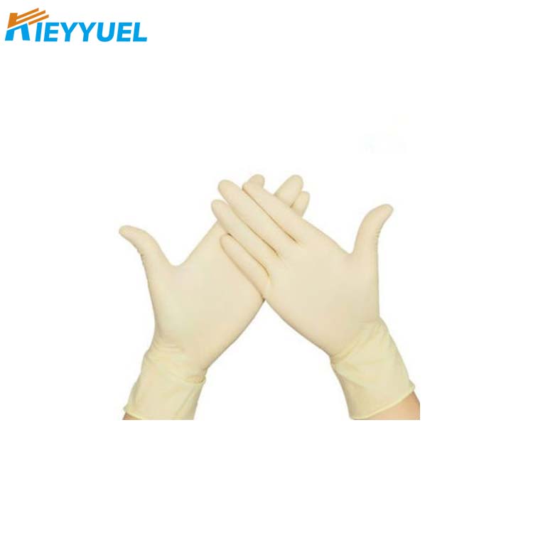 Wegwerp medyske latexhandschoenen