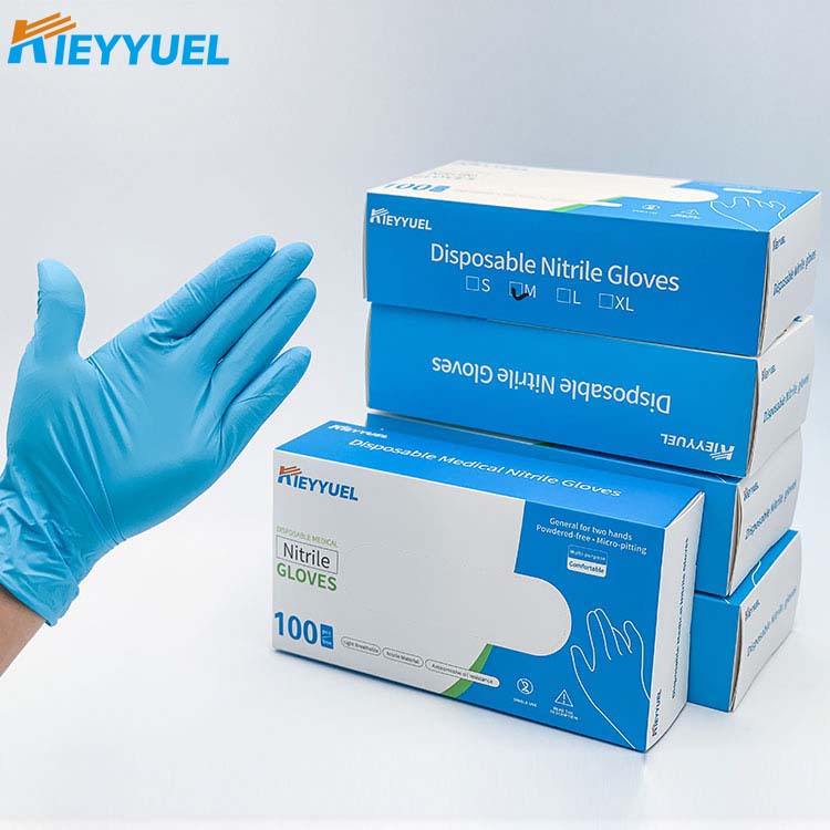 Wegwerp medyske nitrilhandschoenen