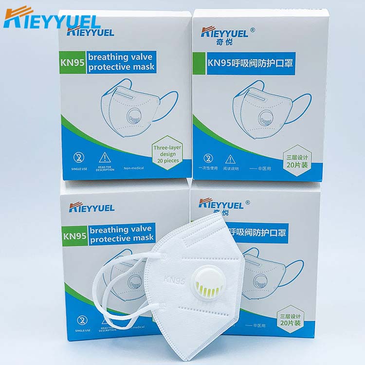 KN95 Breathing Valve Protective Masker