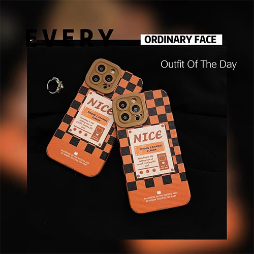 Label Pattern Phone Case